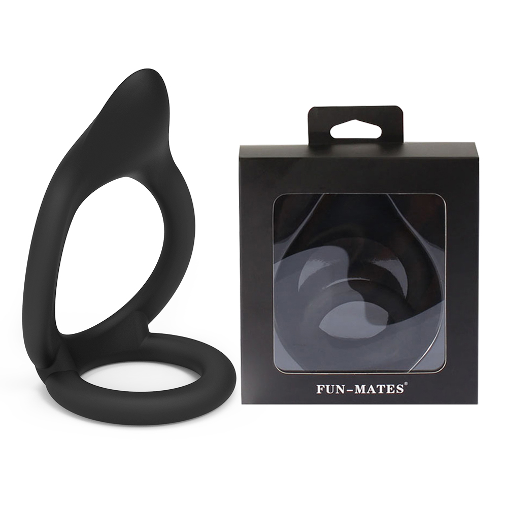 Anneau p&eacute;nien et anneau d'amour en silicone