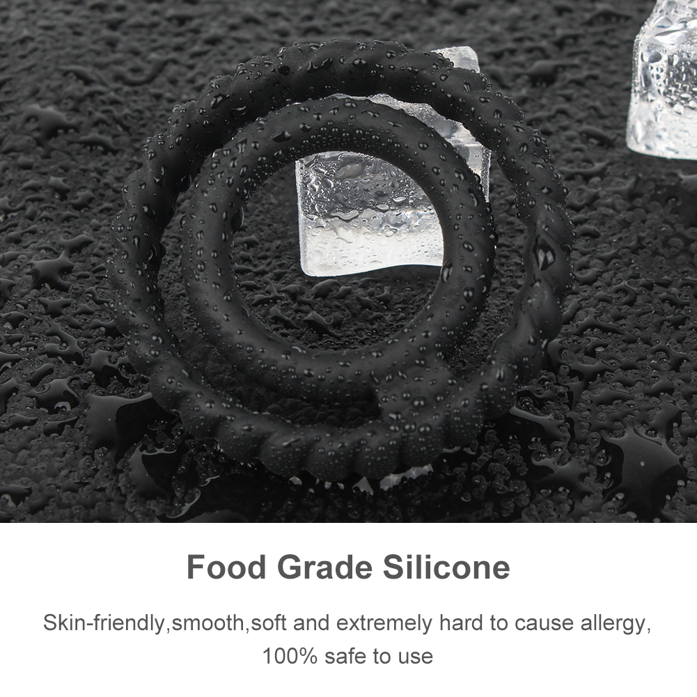 Anneau p&eacute;nien en silicone