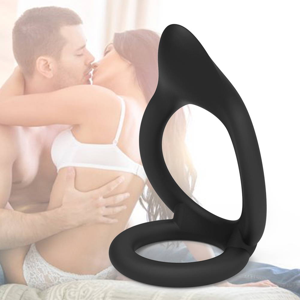 Anneau p&eacute;nien et anneau d'amour en silicone