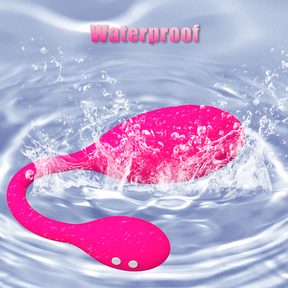 Oeuf vibrant intelligent sans fil avec contr&ocirc;le par application