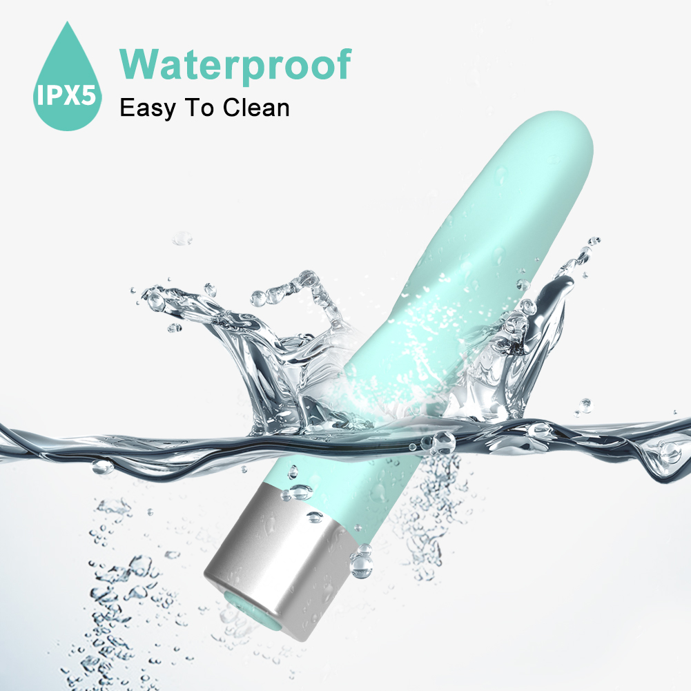 Vibromasseur rechargeable en silicone mini-balle