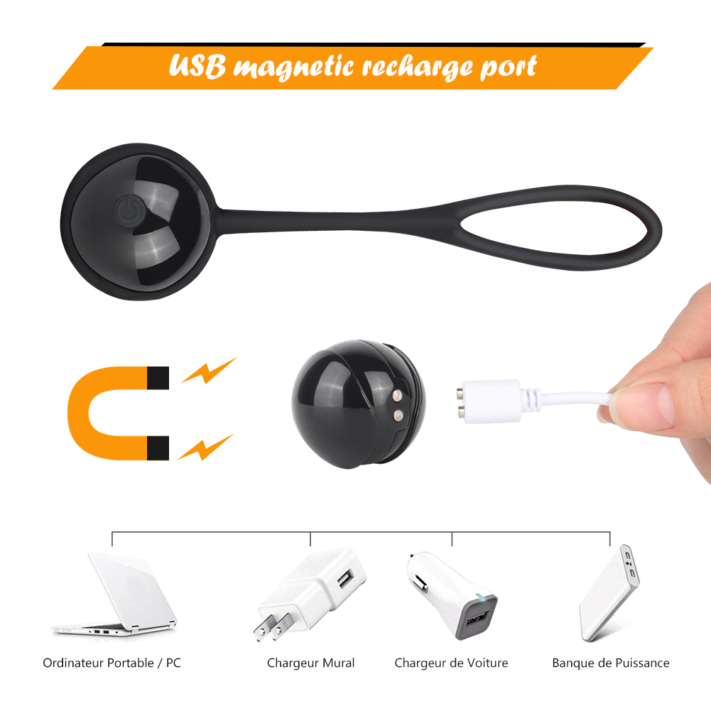 Boules de Kegel t&eacute;l&eacute;command&eacute;es sans fil pour femmes