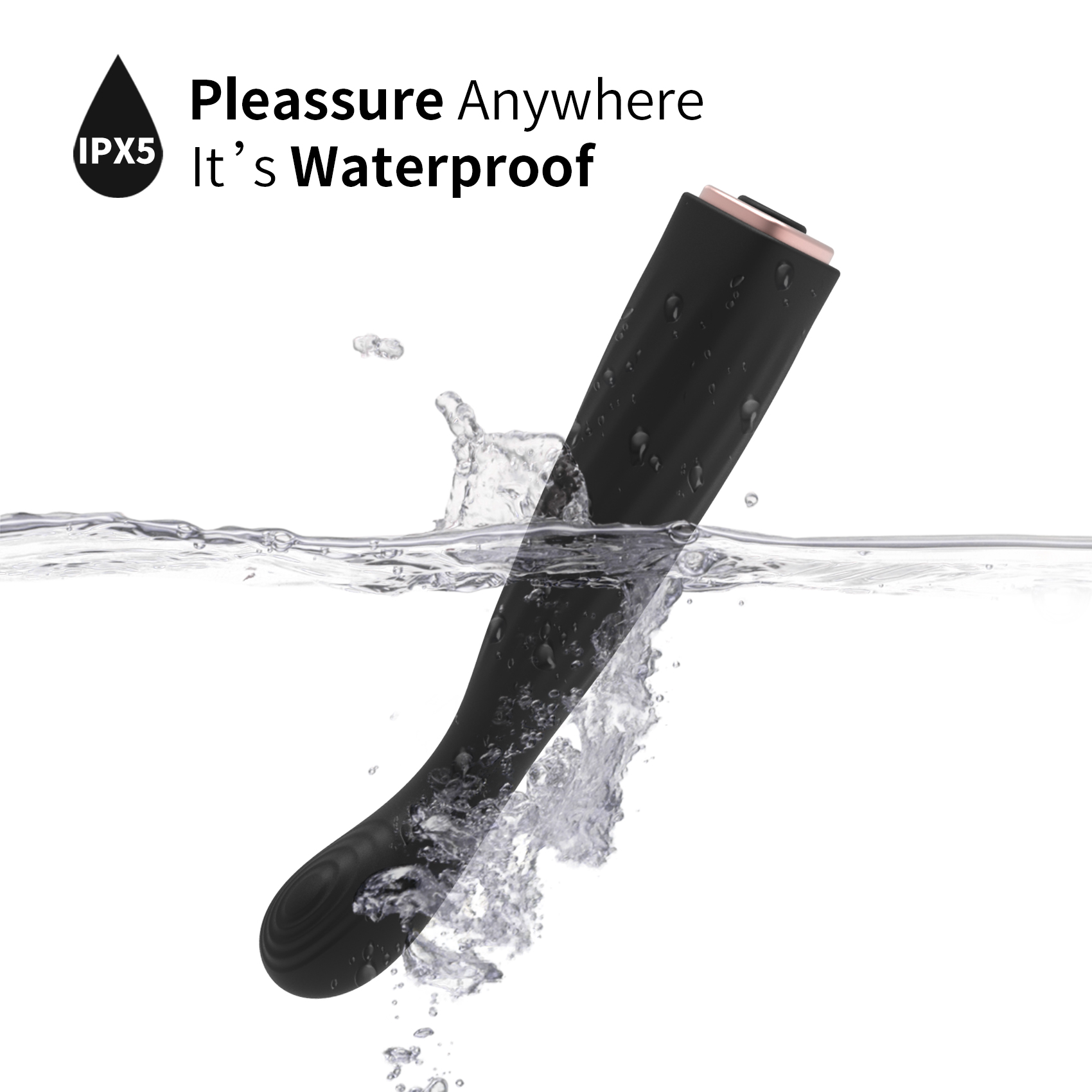 Vibromasseur point G incurv&eacute;