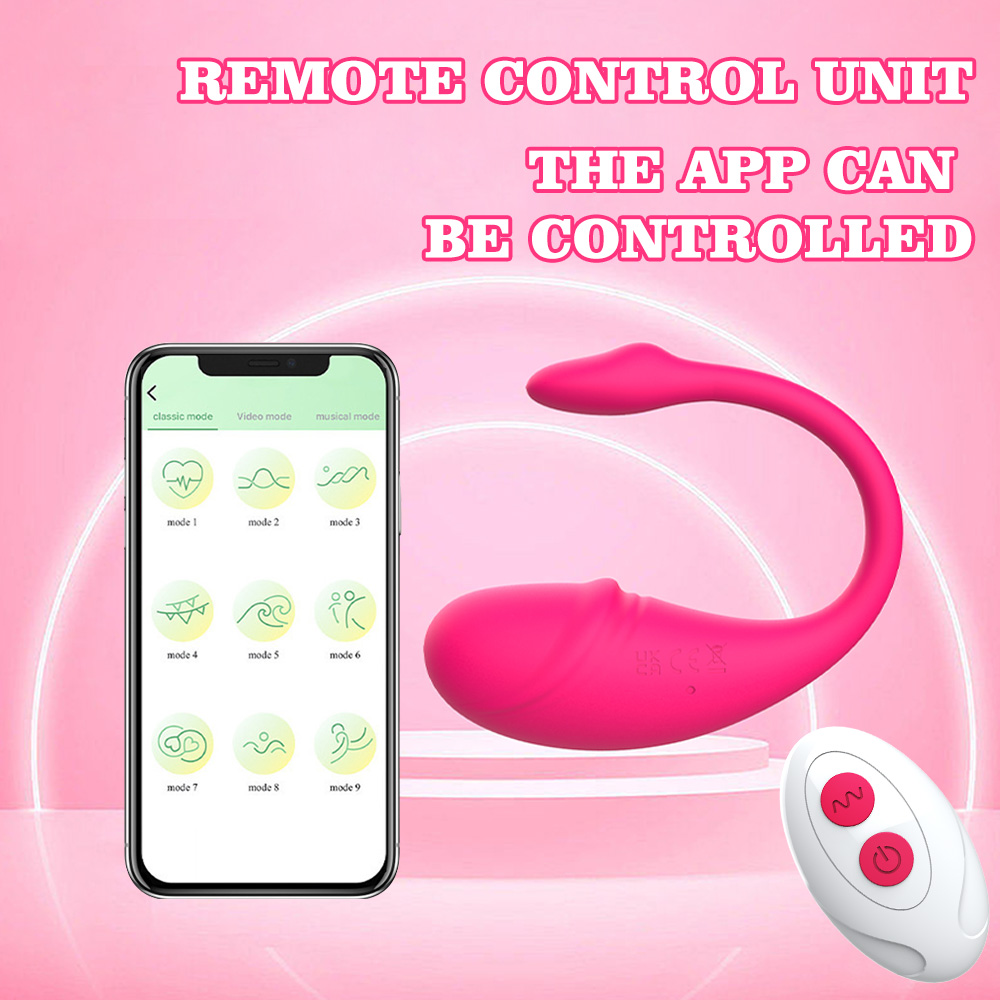 Oeuf vibrant portable intelligent