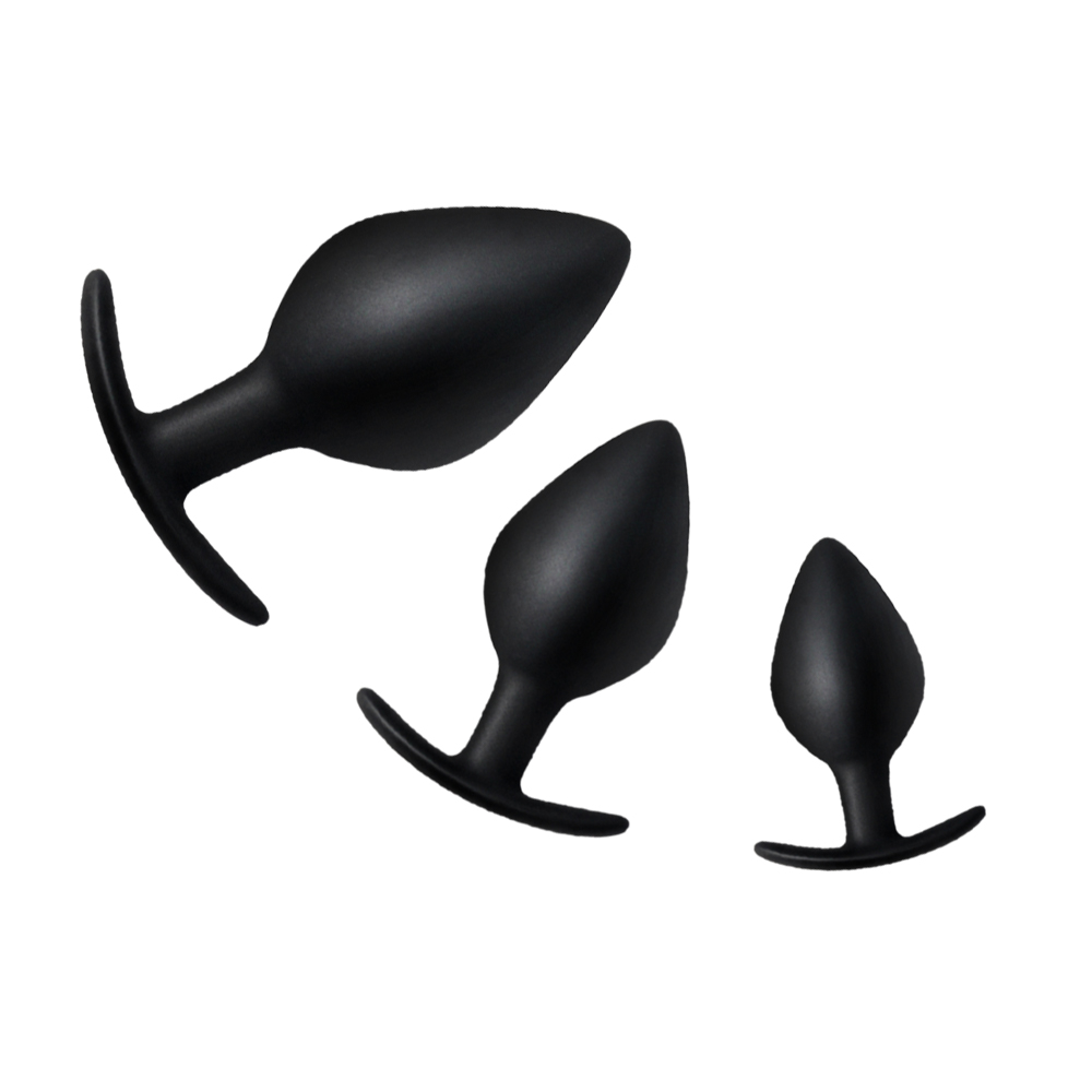 Ensemble de plugs anaux en silicone