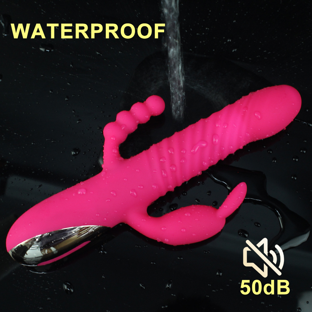 Vibromasseur Rabbit double action