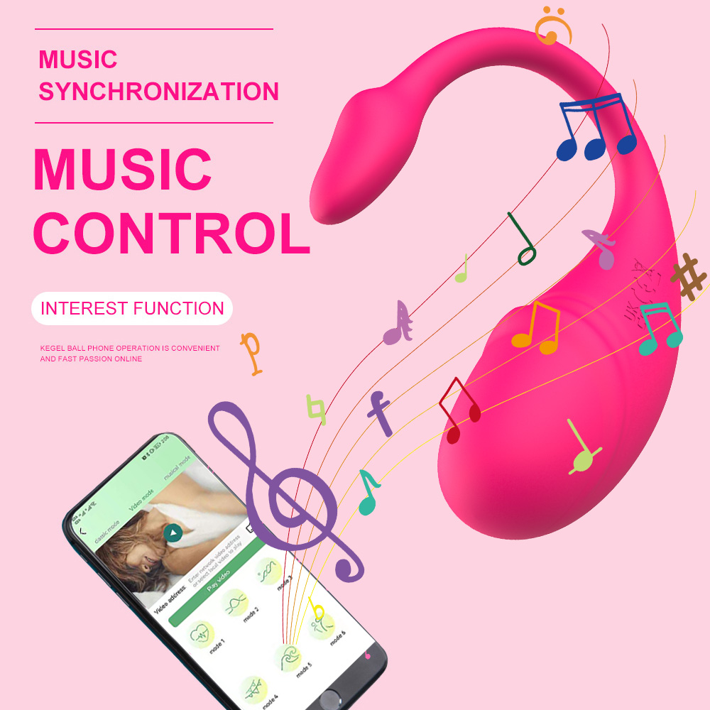 Oeuf vibrant portable intelligent