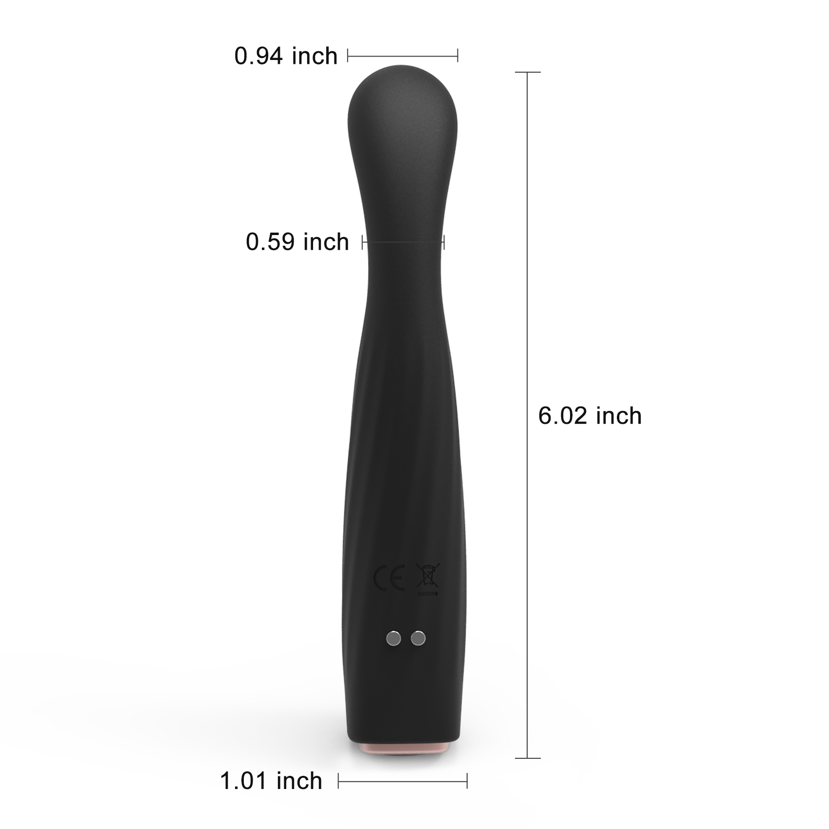 Vibromasseur point G incurv&eacute;