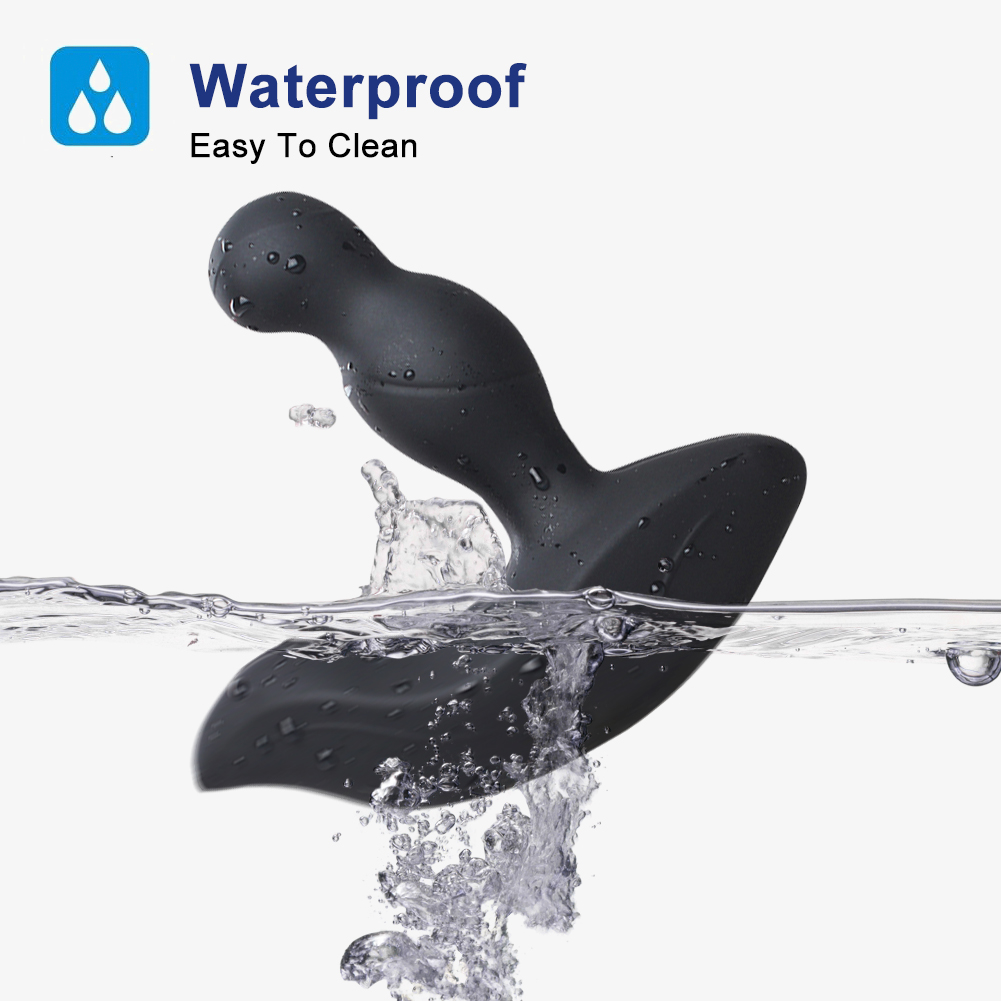 Masseur de prostate avec t&eacute;l&eacute;commande sans fil