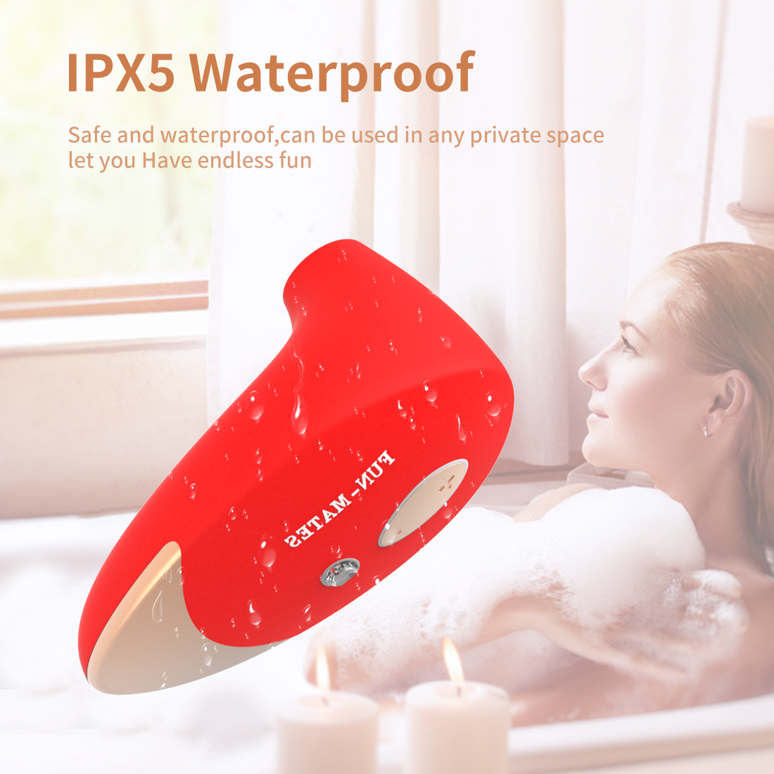 Vibrateur d'aspiration clitoridienne