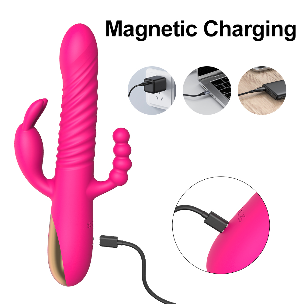 Vibromasseur Rabbit double action