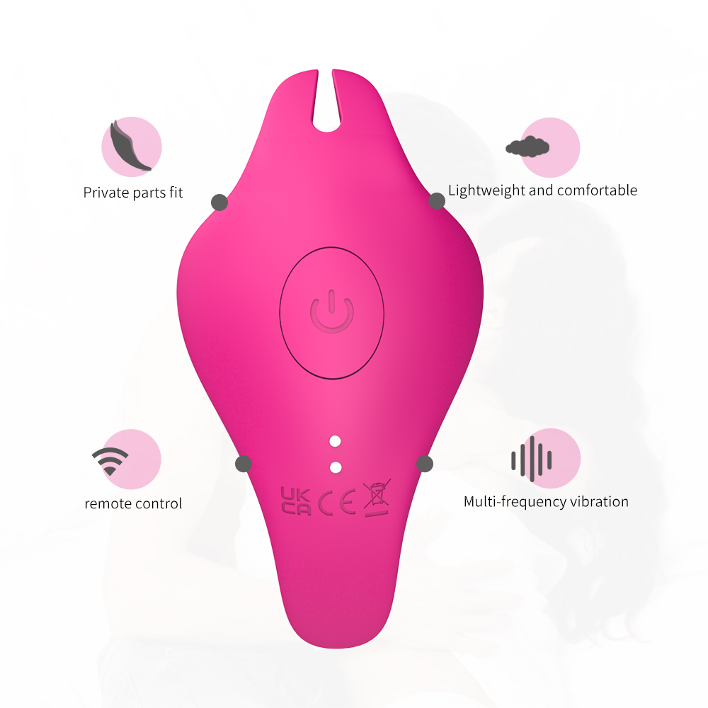 Culotte vibrante sans fil avec t&eacute;l&eacute;commande