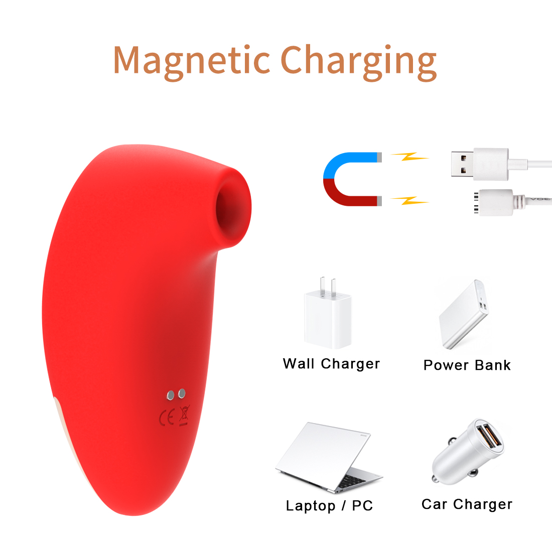 Vibrateur d'aspiration clitoridienne