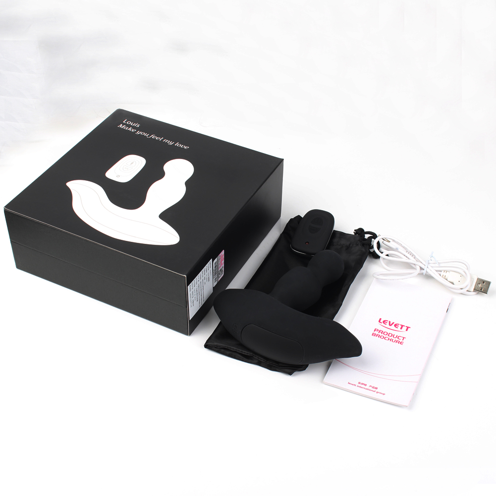 Masseur de prostate avec t&eacute;l&eacute;commande sans fil