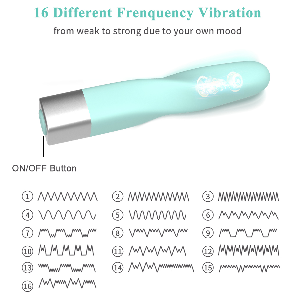 Vibromasseur rechargeable en silicone mini-balle