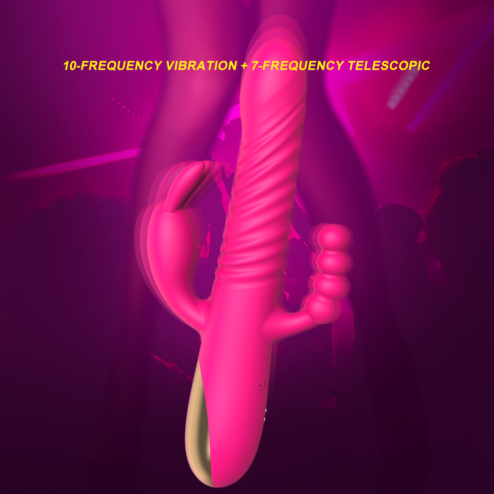 Vibromasseur Rabbit double action