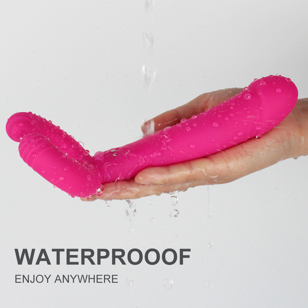 Masseur vibrant rechargeable en silicone